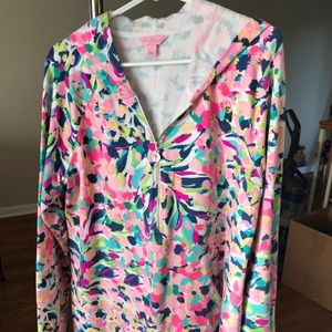Lilly Pulitzer UPF 50+ Hooded Skipper